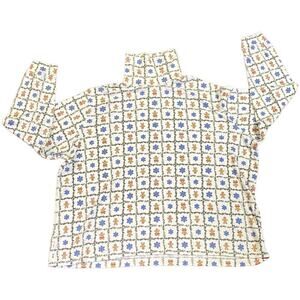 Classic Elements Woman 24/26W Christmas Gingerbread Holiday Turtleneck Top VTG